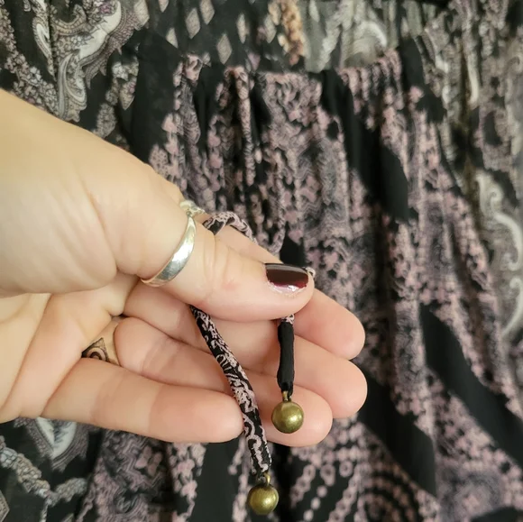 Free People seven wonders open back boho Mini Dress - Picture 5 of 16